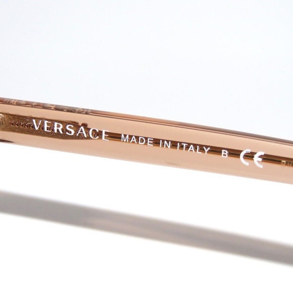 Versace Frame 3259 5215 50 Transparent Brown Eyeglasses VE3259 - Picture 5 of 5